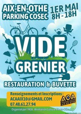 Vide grenier: Aix en Othe - 0
