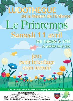Le Printemps à la ludothèque - 0