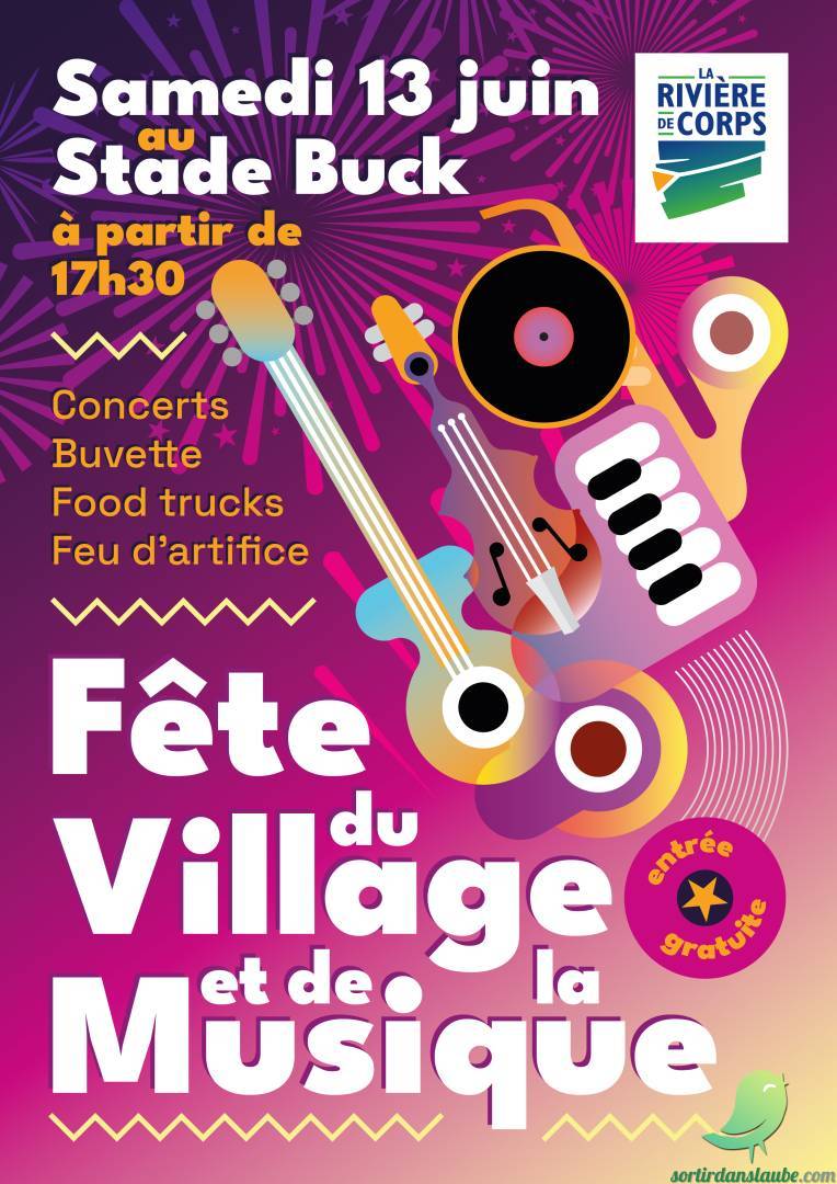 Fête du Village et de la Musique: La Rivière de Corps - 0
