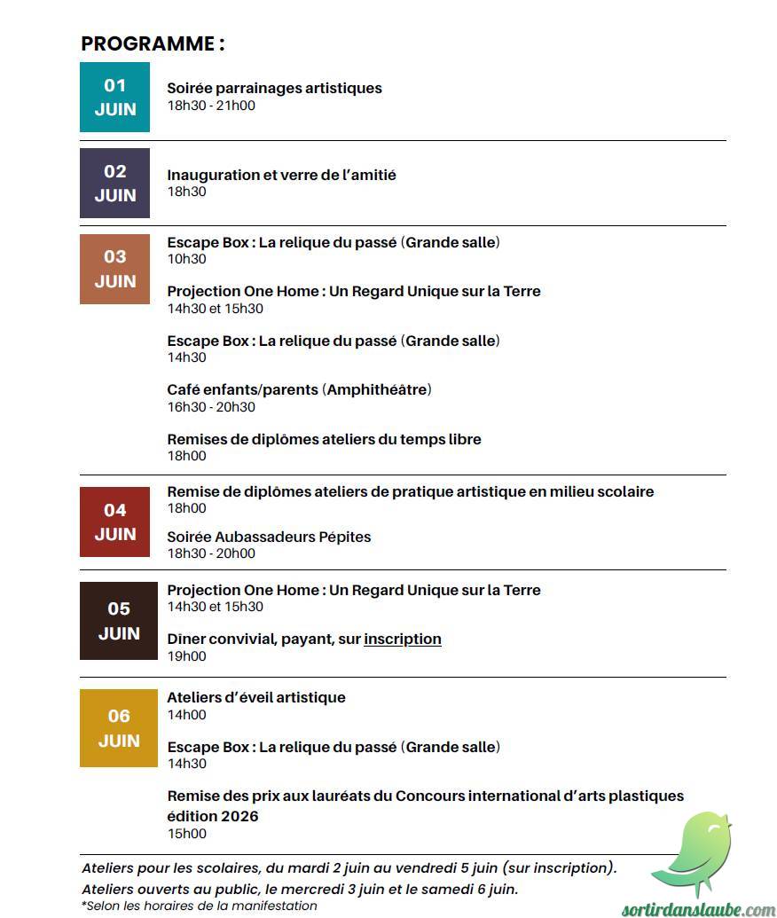 Graines d&rsquo;artistes du monde entier - 1