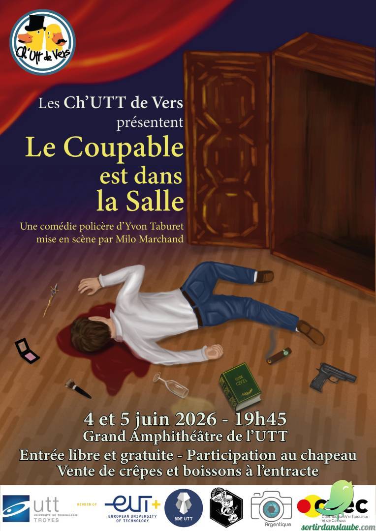 Théâtre: Le coupable est dans la salle - 0