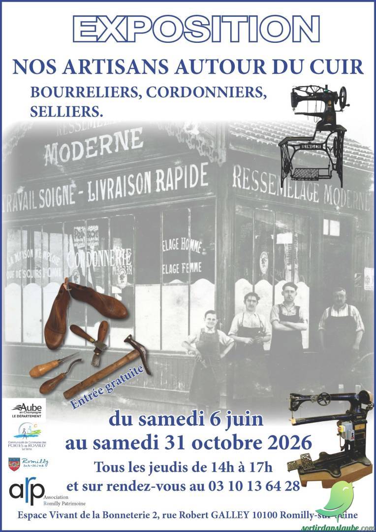Exposition: Nos artisans autour du cuir - 0