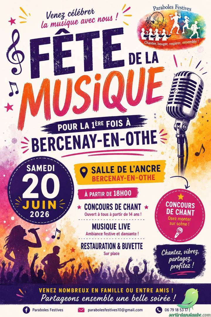 Fête de la Musique / Concours de chant: Bercenay en Othe - 0