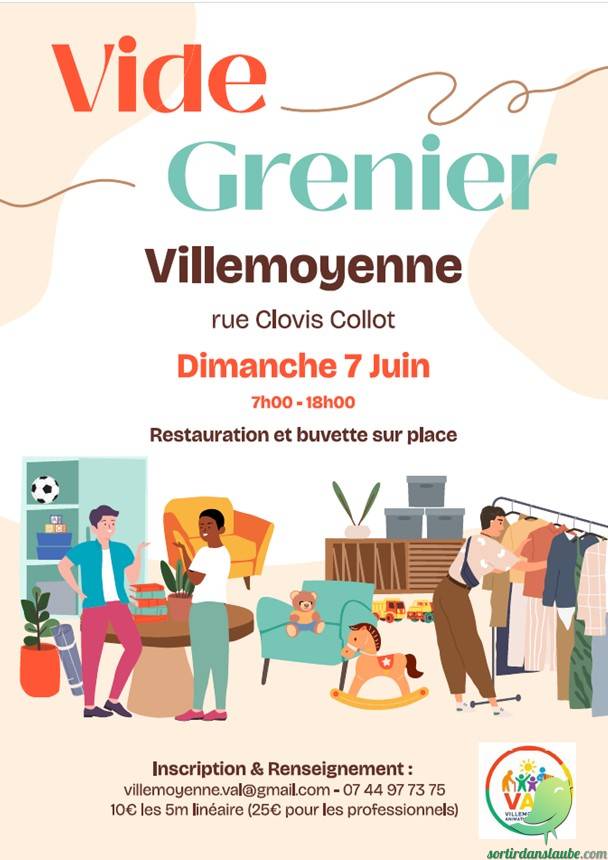 Vide Grenier: Villemoyenne - 0