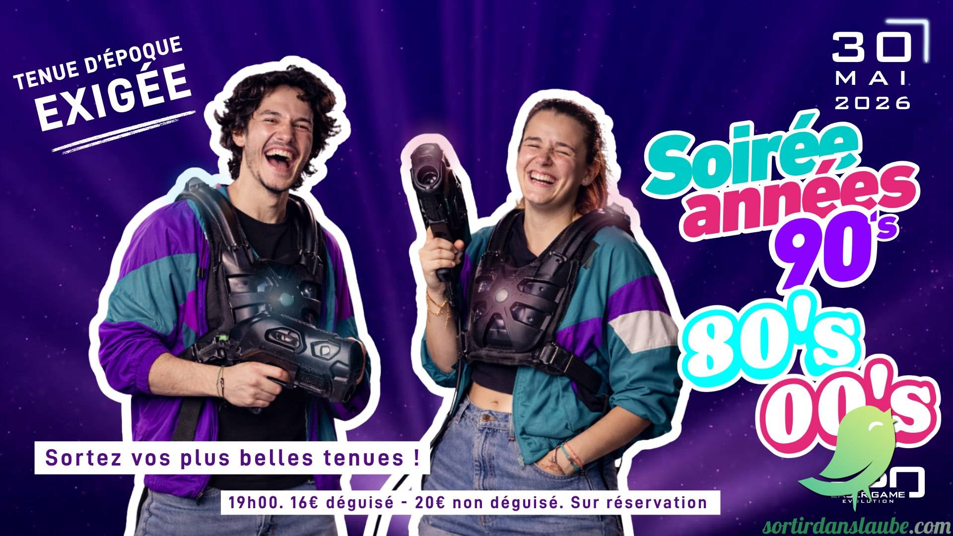 GÉNÉRATION 80-90-00 : LA SOIRÉE NO LIMIT ! - 0