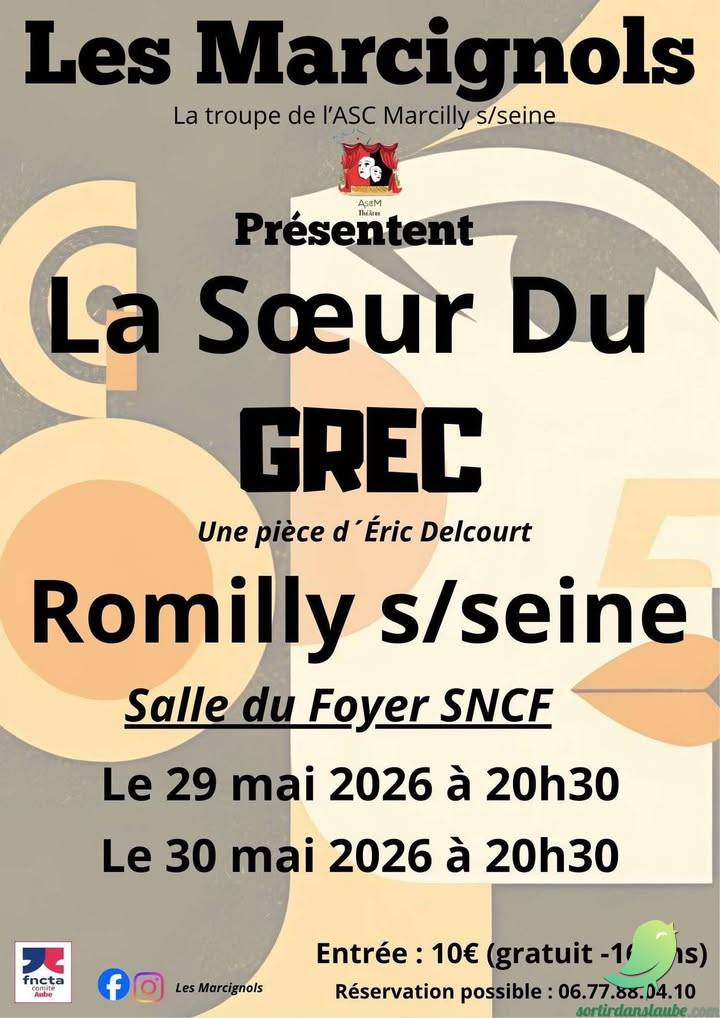 Théâtre: la soeur du Grec - 0