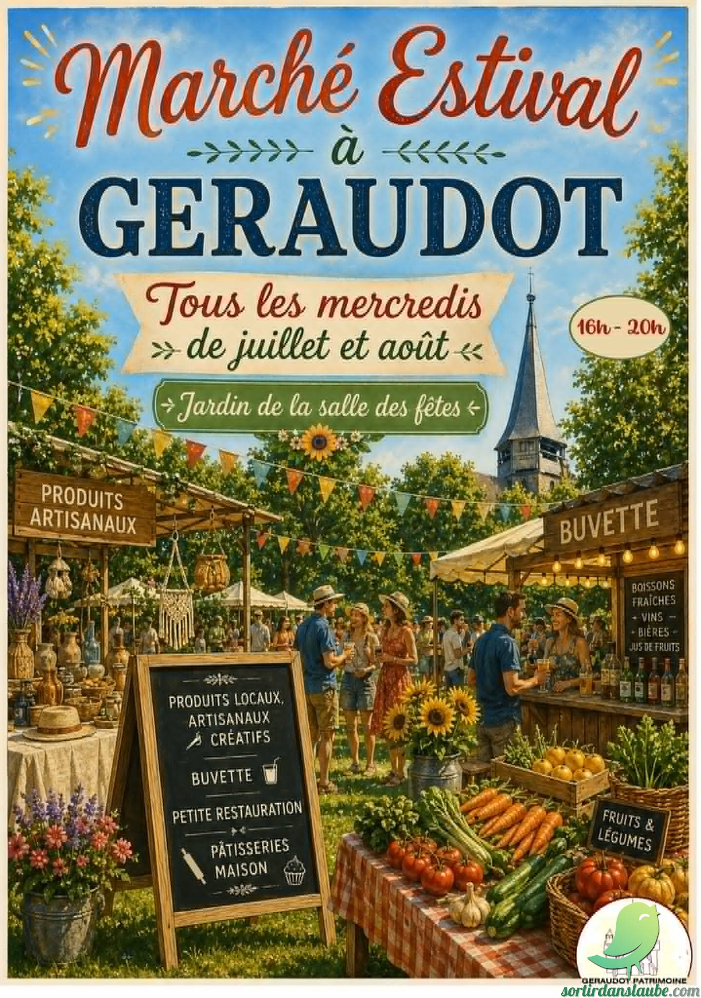 Marché Estival: Géraudot - 0