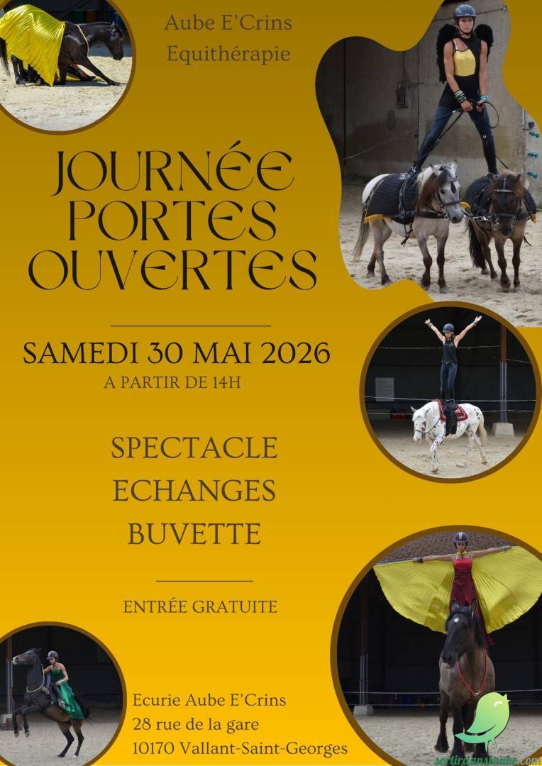 Porte ouverte: Aube E&rsquo;Crins – Equithérapie - 0