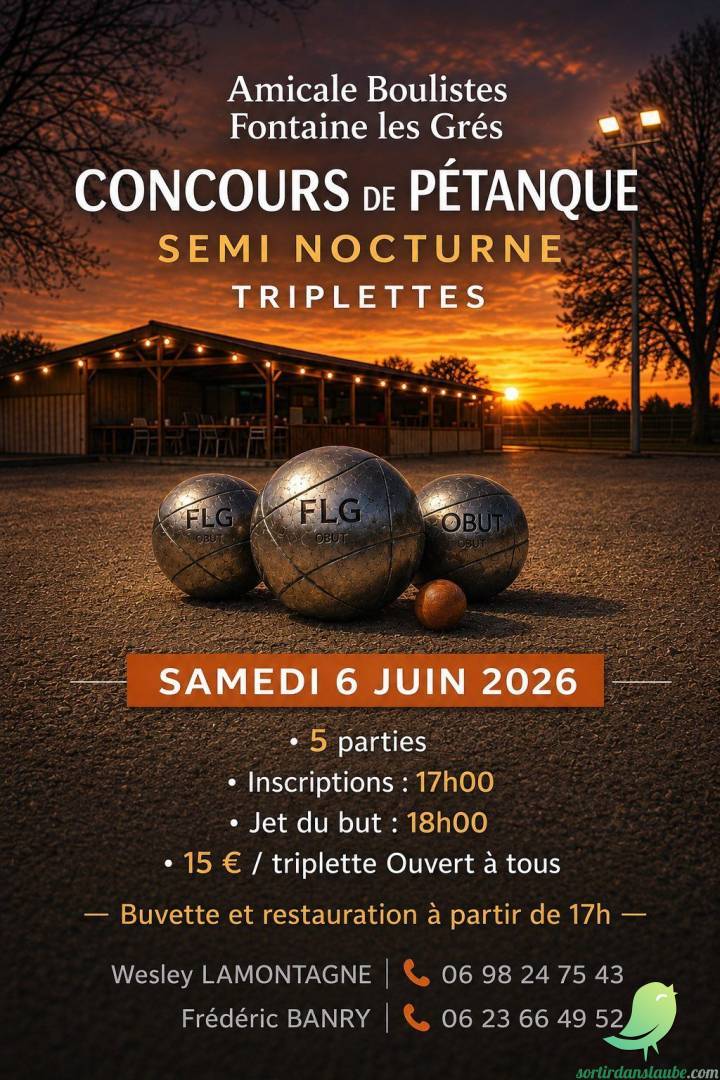 Concours de pétanque - 0