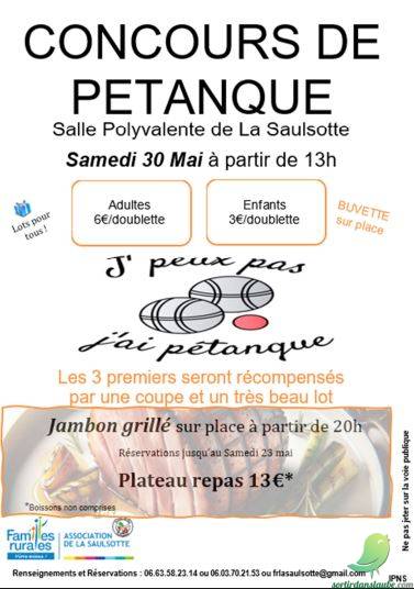 Concours de pétanque - 0