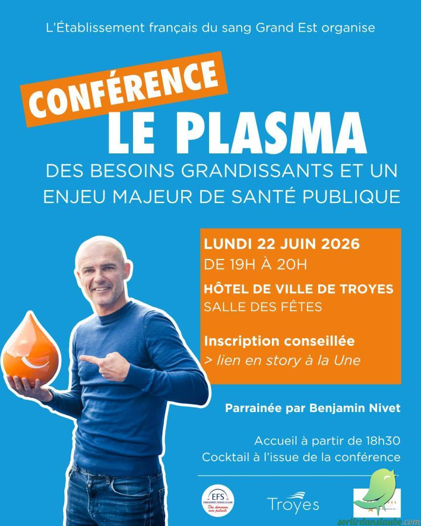 ANNULÉE! Conférence dédiée au don de plasma - 0