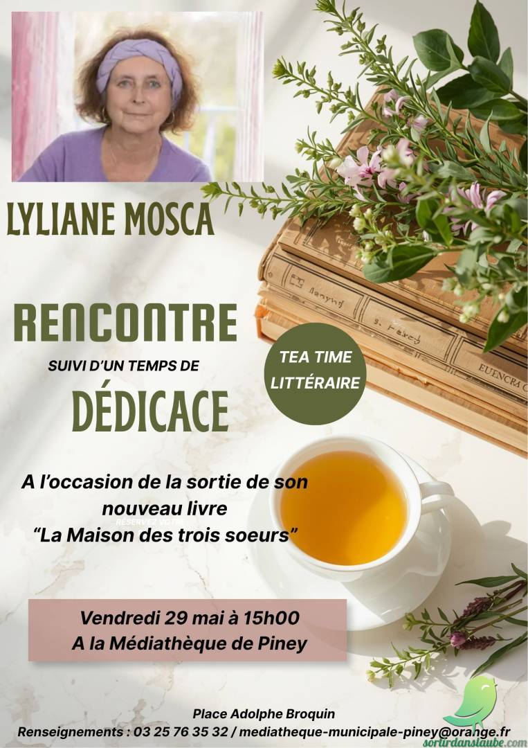 Rencontre dédiace avec Lyliane Mosca - 0