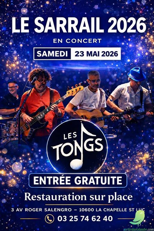 Soirée dîner concert avec le groupe Les Tongs - 0