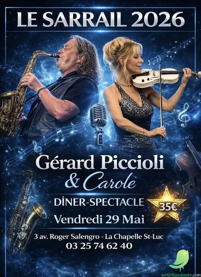 Dîner spectacle avec Gérard Piccioli - 0