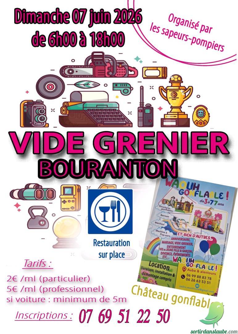 Vide grenier: Bouranton - 0