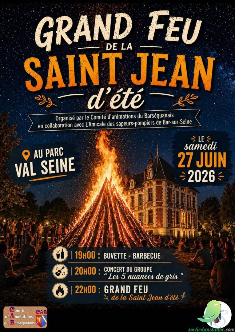ANNULÉ! Feu de la Saint Jean: Bar sur Seine - 0