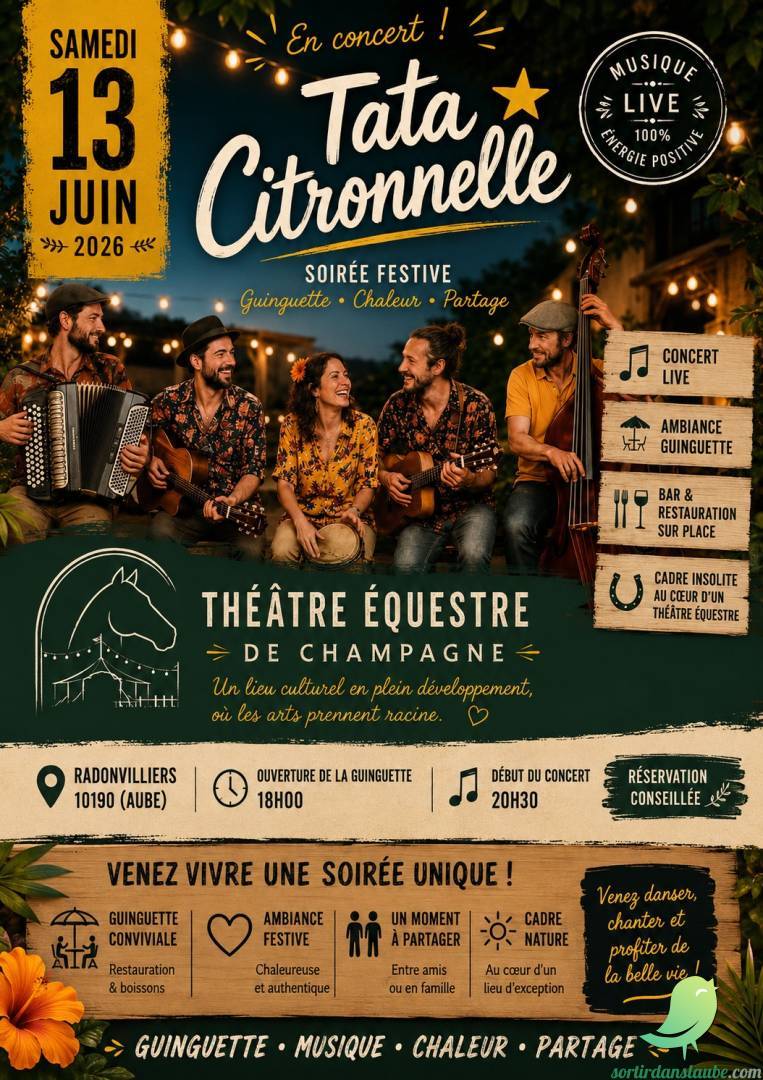Tata Citronelle débarque au Théâtre Equestre de Champagne - 0