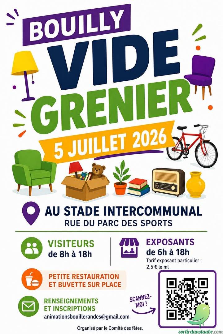 Vide grenier: Bouilly - 0
