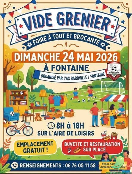 Vide grenier: Fontaine - 0