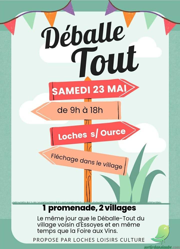 Vide grenier: Loches - 0
