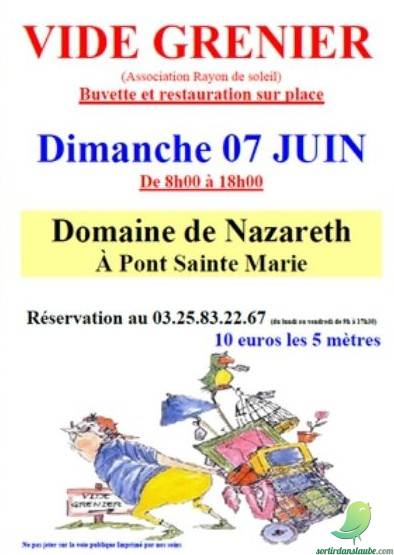 Vide grenier: Pont Sainte Marie - 0