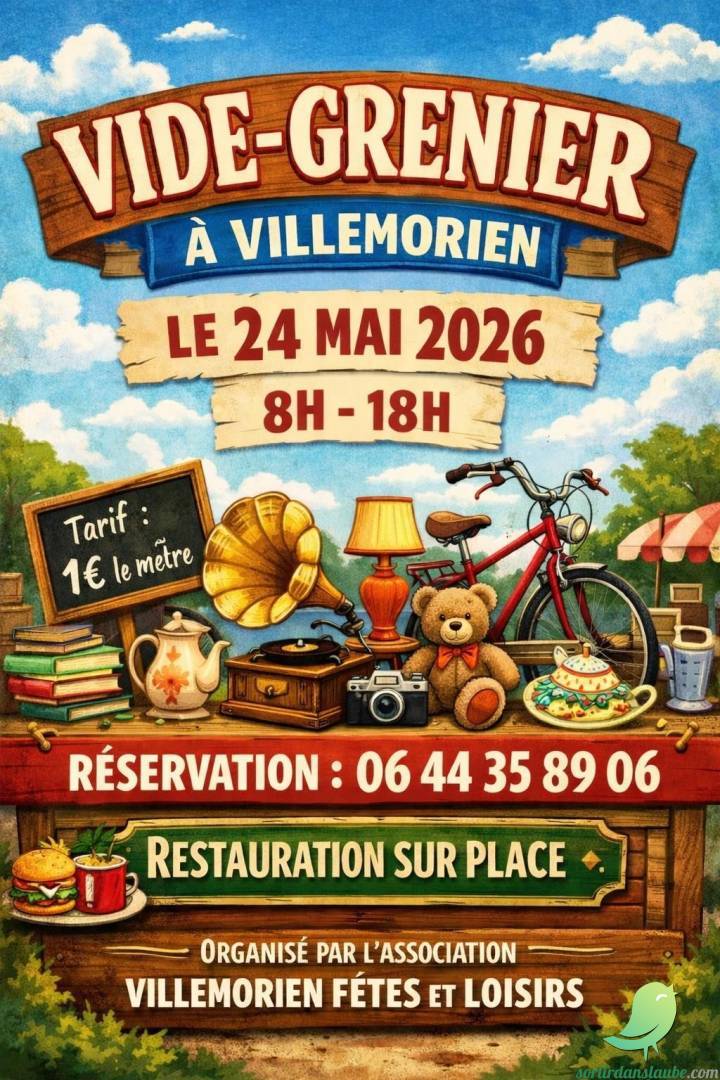 Vide grenier: Villemorien - 0
