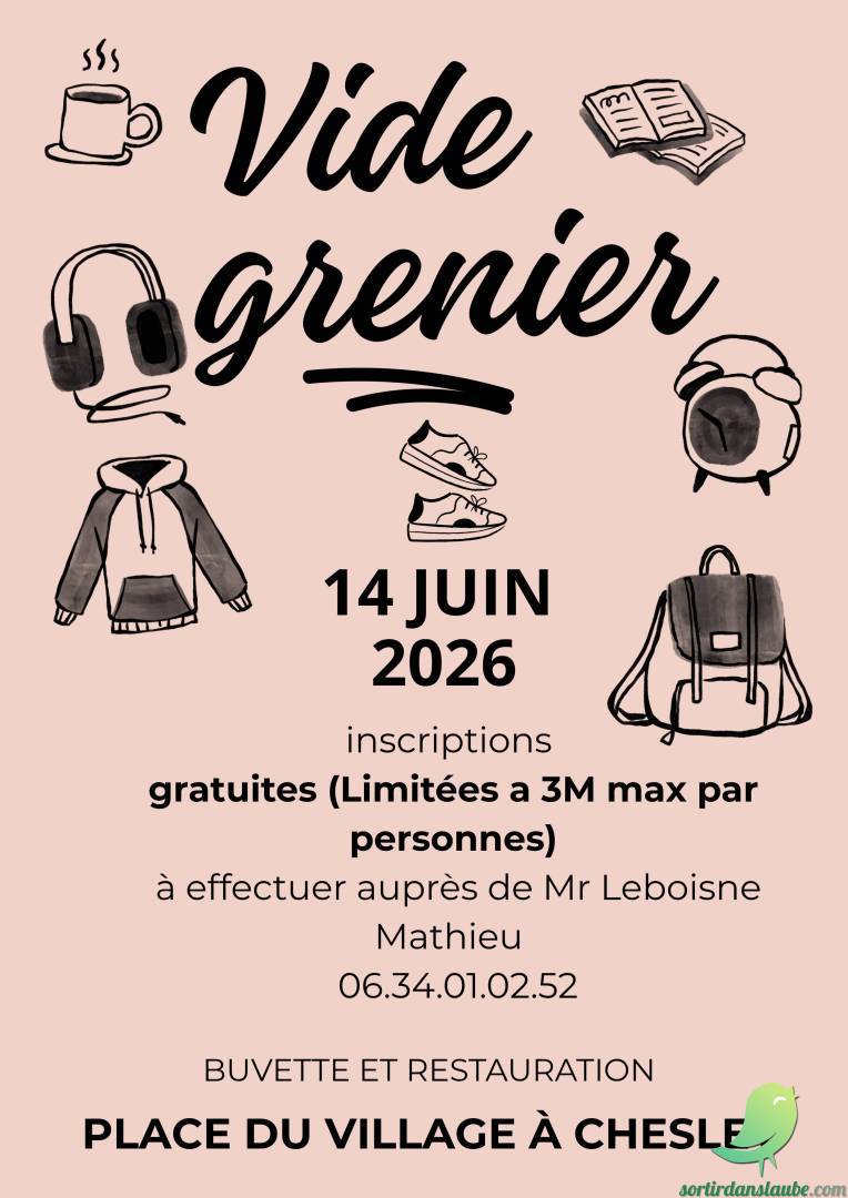 Vide grenier: Chesley - 0