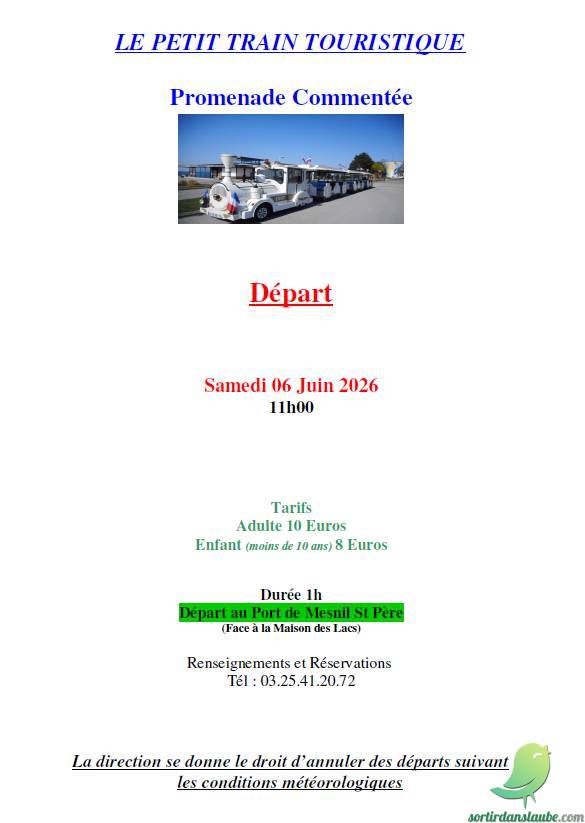 Promenade commentée: le petit train touristique - 0