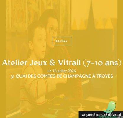 Atelier Jeux & Vitrail (7-10 ans) - 0