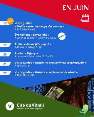 Juin à la Cité du Vitrail - 1