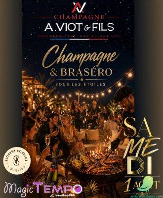 Champagne & Brasero avec le Champagne A.Viot - 0
