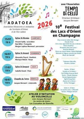 10ème festival des Lacs d&rsquo;Orient en Champagne - 1