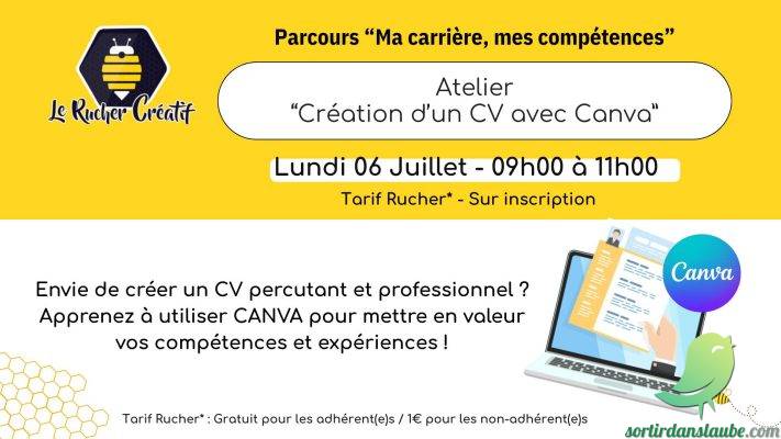 Création d&rsquo;un CV avec Canva - 0