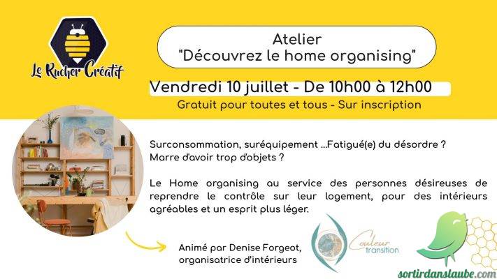 Atelier « Découvrez le home organising »  - 0