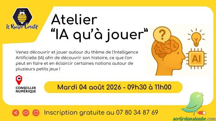 Atelier IA qu&rsquo;à jouer - 0