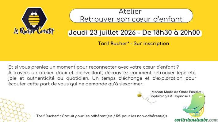 Atelier « Retrouver son cœur d’enfant » - 0