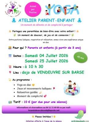 Atelier parent – enfant: Yoga - 0