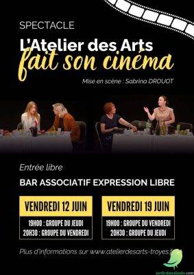 L’Atelier des Arts fait son Cinéma ! - 0