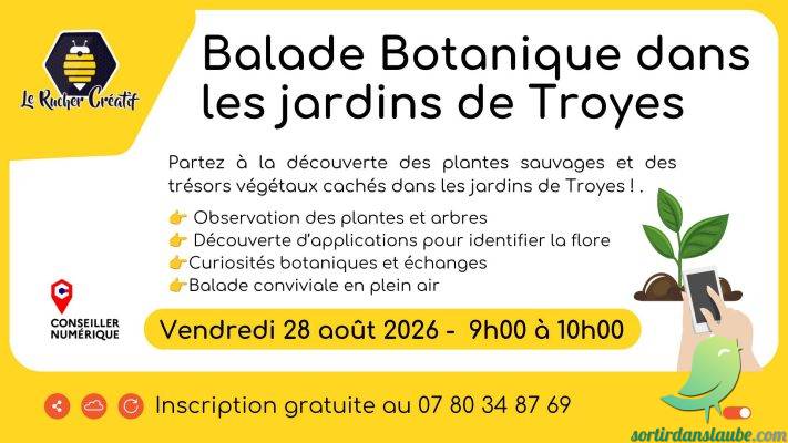 Balade Botanique dans les jardins de Troyes - 0