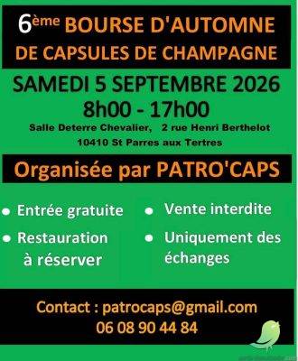 Bourse d&rsquo;automne de capsules de Champagne - 0