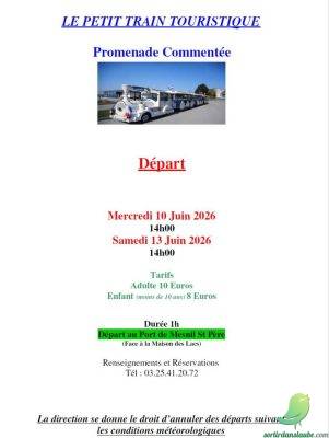 Promenade commentée: le petit train touristique - 0