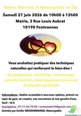 Atelier naturopathie & bien-être en été - 0