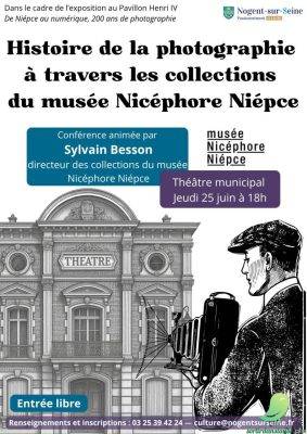 Conférence: Histoire de la photographie à travers les collections du musée Nicéphore Niépce - 0