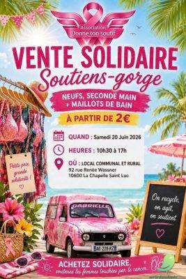 REPORTÉE! Vente solidaire - 0