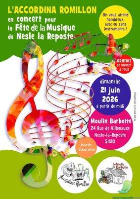 ANNULÉ! Fête de la musique: Nesle la Reposte - 0