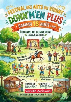 Festival des Arts du Vivant — DONN&rsquo;M&rsquo;EN PLUS - 0