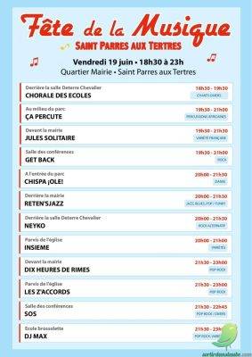 Fête de la musique: Saint Parres aux Tertres - 1