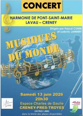 Concert harmonie psmlc Musique du monde - 0