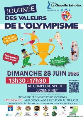 ANNULÉE! Journée des valeurs de l&rsquo;Olympisme - 0