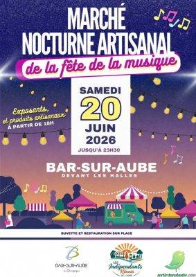 Marché nocturne artisanal de la fête de la musique - 0